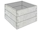 Betonowy warzywnik z betonu architektonicznego 90x90x75 cm w kolorze surowy beton do nowoczesnego ogrodu