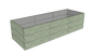 Warzywnik beton architektoniczny Kształt 3 W 75 cm w kolorze khaki do nowoczesnej aranżacji ogrodu