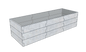Szary warzywnik beton architektoniczny Kształt 3 W 75 cm do nowoczesnej uprawy warzyw